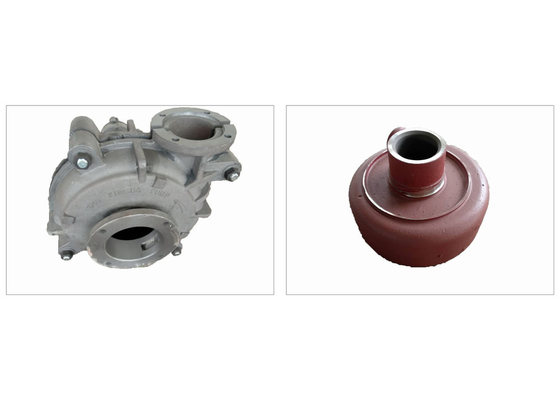 Pièces de rechange de pompe de sable du revêtement HRC 56-63 de pompe d'ODM d'OEM