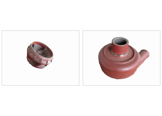 Revêtement centrifuge de roue à aubes de pompe de la boue 4/3c-