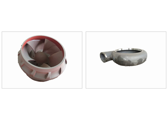 Revêtement centrifuge de roue à aubes de pompe de la boue 4/3c-