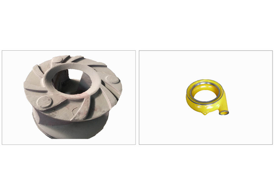 Enveloppe 6/4 D-G Anti Abrasive de revêtement de volute de pompe de boue d'étape unique