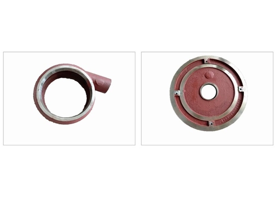 Volute centrifuge de pompe d'étape unique de mine de fer enfermant l'anti abrasion 6/4D-