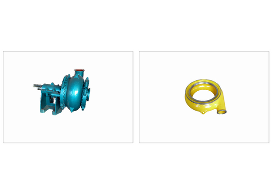 6/4 cas de D-G Centrifugal Pump Volute pour l'industrie de dragage