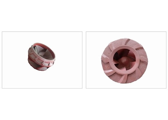 Roue à aubes dure en métal en débouché DN100 de la pompe centrifuge 6/4