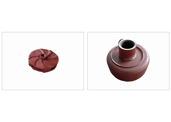 Haut moulage au sable de résine de roue à aubes de pompe centrifuge de la fonte Cr26 Cr27 de Chrome