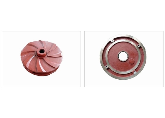 La haute fonte A05 A07 de Chrome a fermé abrasion antiusure de roue à aubes de pompe de boue l'anti