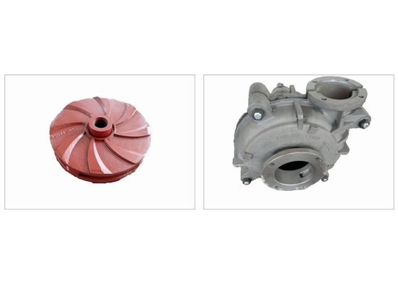 La haute fonte A05 A07 de Chrome a fermé abrasion antiusure de roue à aubes de pompe de boue l'anti