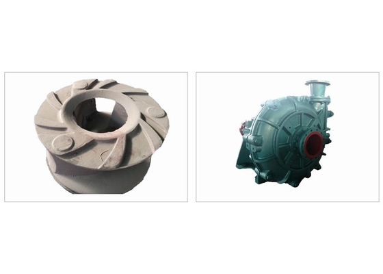 6/4 abrasif fermé horizontal de la roue à aubes A05 A07 de pompe de boue anti
