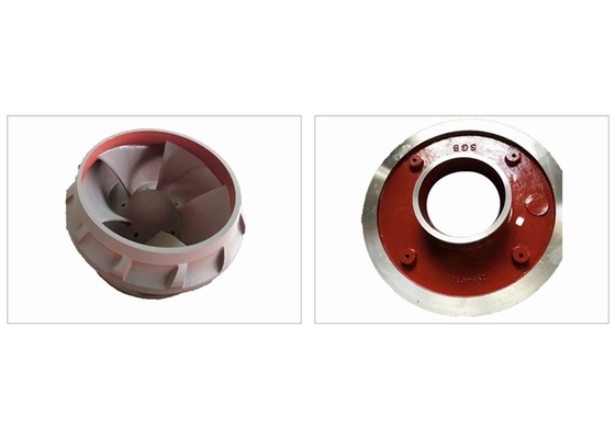 Abrasif simple centrifuge horizontal de la roue à aubes A05 A07 d'aspiration anti