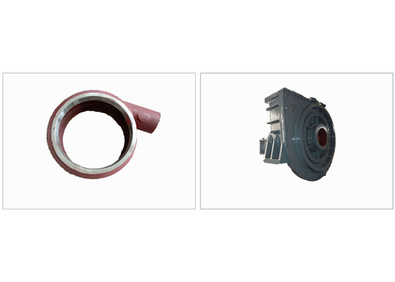 La pompe de boue de plat de revêtement d'enveloppe de volute de la pompe 56HRC épargne l'anti abrasif