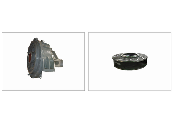 enveloppe de volute de roue à aubes de pièces de 400L/Min Gravel Suction Sand Pump
