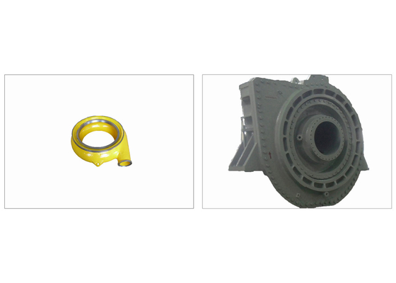 enveloppe de volute de roue à aubes de pièces de 400L/Min Gravel Suction Sand Pump