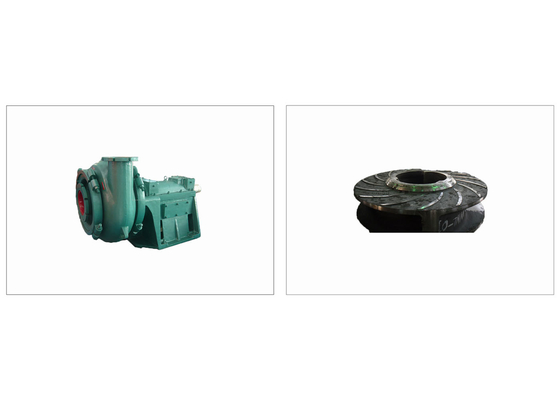 enveloppe de volute de roue à aubes de pièces de 400L/Min Gravel Suction Sand Pump