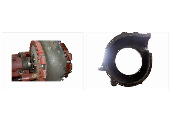 enveloppe de volute de roue à aubes de pièces de 400L/Min Gravel Suction Sand Pump