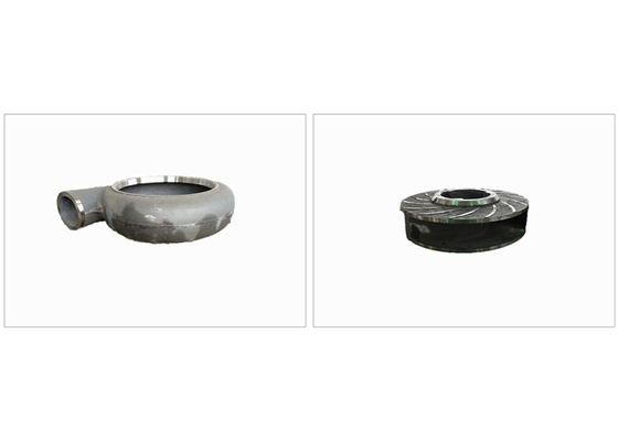 Pièces élevées de pompe de fonte de Cr27 Cr28 Chrome antiusure pour la pompe de drague